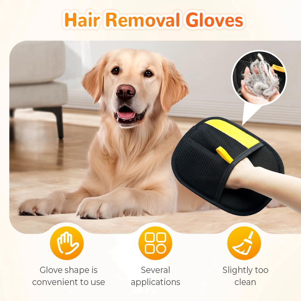 Effortless Pet Hair Removal Gloves